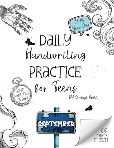 Daily Handwriting Practice Workbook for Teens 