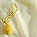 Handmade Crochet Lemon Purse Handbag Pendant Hanging Ornaments Key Ring
