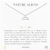 Mountain Outline Necklace, MUSTHAVE 18K Gold Plated Simple Line Nature Necklace, Minimal Nature-Inspired Pendant Jewelry for Women, Outdoor Lover Gift, Delicate Everyday Chain, 16+2 inch, Gift Card, Birthday, BFF, Unisex (Yellow Gold)