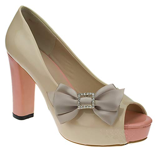 Clips pour chaussures de mariage strass cristal charms décoration nœud ruban gris pour escarpin