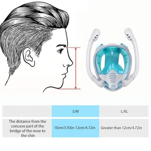 Lunettes de plongée avec protège-nez pour éviter les infiltrations d'eau - 5