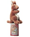 Canned Furry Kangaroo Stuffed Animal by Aussie Cans