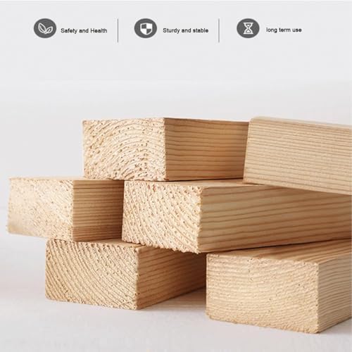 Modern Minimalist Wood Bedside Table - 2 Drawer Nightstand, Space-Saving Side Table for Living Room & Bedroom - Stylish White Finish (50cm)