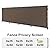 SUNLAX Privacy Fence Screen 6x50FT Heavy Duty Mesh Fence Net Cover with Grommets for Patio Porch Pool Backyard Outdoor, Brown