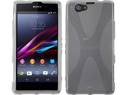 Funda Gel TPU Transparente Sony Xperia Z1 Compact Modelo X Line