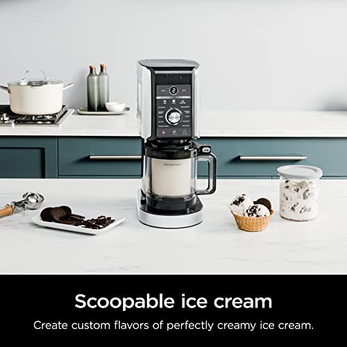 Ninja CREAMi Deluxe 11-in-1 Ice Cream and Frozen Treat Maker for Ice Cream, Sorbet, Frozen Drinks & More, with (2) XL Family Size Pint Containers, NC501C (Canadian Version) by Ninja - Image 3