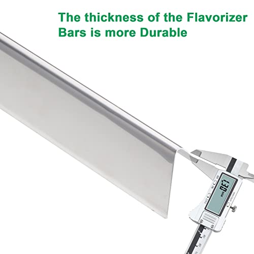 WELL GRILL 38.9 cm 7635 Stainless Steel Flavorizer Bars Heat Plates Flame Plates for Weber Spirit E-210 E-220 S-210 S-220 (2013-2017) - Image 4