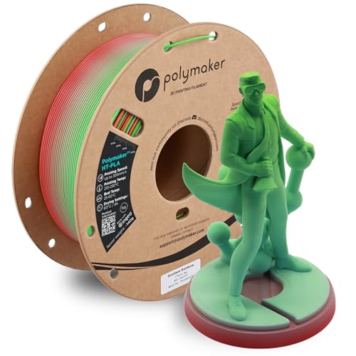 Filament Polymaker PLA Zielony Tęczowy (GREEN RAINBOW)
