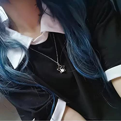 Couples Astronaut Pendant Necklaces,2Pcs Spaceman Promise Mutual Attraction Matching Jewelry Valentine's Day Gift for Husband Wife2