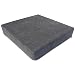 Produktbild Formalind Sitzkissen 42X42 Höhe 8 cm PU Schaum, Sitzauflage, Stuhlkissen für Büro Auto Rollstuhl, Sitzpolster quadratisch (Grau)