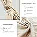 MISSWISDOM Baby Wrap Ring Sling 7-35 lbs, Baby Sling Carrier for Newborn, Toddler, Infant Holder, Lightweight Baby Carrier Wraps, Cream