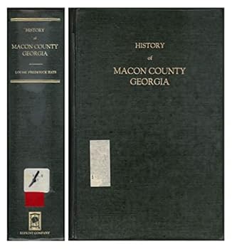 Paperback History of Macon County, Georgia Book