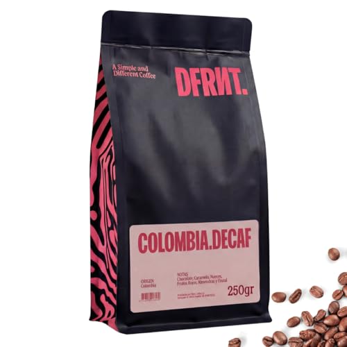 DFRNT. Colombia Decaffeinato 250 g – Caffè di Specialità Decaffeinato