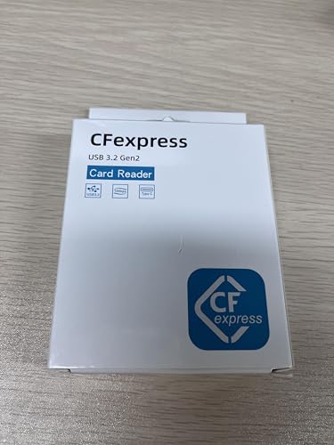 CFexpress/SD Kartenleser USB C, Dual-Slot USB 3.2(10Gbps) CFexpress Typ B Kartenleser Adapter kompatibel mit Android/Windows/Mac OS/Linux, mit USB C auf USB C/USB A Kabel