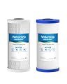 Waterdrop Whole House Water Filter, Heavy Metal and Anti-Scale Sediment Filter, Replacement for GE® FXHTC, GXWH40L, iSpring, Culligan® RFC-BBSA, Whirlpool®, Any 10" x 4.5" System, 5 Micron