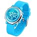 Kids Digital Sport Watch, Boys Sports Outdoor Watches, Girls LED Waterproof Electrical Watch with Alarm Children Stopwatch - Blue