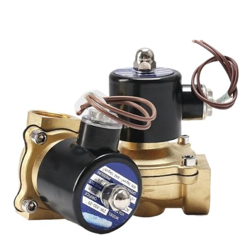 Électrovanne en laiton robuste 3/4 de pouce pour réseau 220V - 4