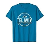 Tel Aviv Israel - Retro Tel Aviv Israel Vintage Surf T-Shirt