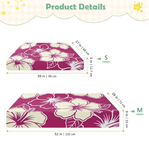Drap imperméable tout-petit Essentials Flor Prune haut confort - 4