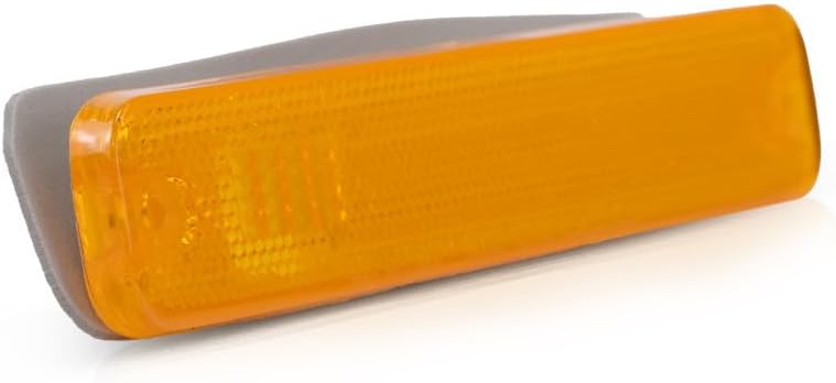 For Ford F-Pickup 73-79/Bronco 1978-79 Front Side Marker Light Assembly Unit Driver OR Passenger Side | Single Piece | Amber FO2550101