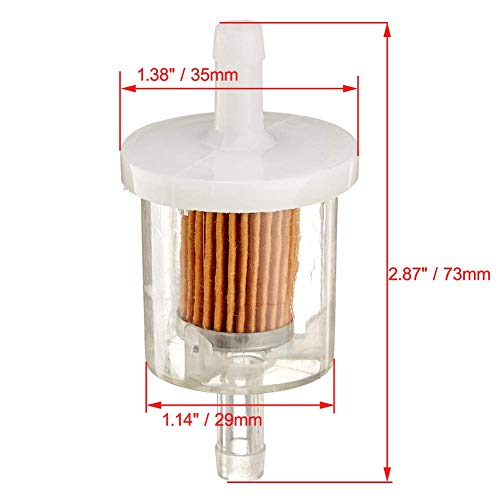 HIFROM 796031 591334 594201 Air Filter With 691035 Fuel Filter Spark Plug Tune Up Kit Compatible with 31A507 31A607 31A677 31A707 31A807 MIU1303 GY21435 Lawn Mower Air Cleaner - Thumbnail 6