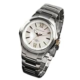 [マウロジェラルディ] 腕時計 ソーラー チタン 軽量 10気圧防水 メンズ 白蝶貝 MJ039 (MJ039-3/ホワイト)