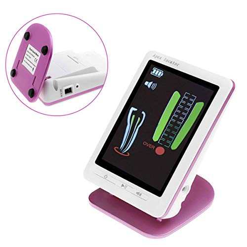 Global-Dental LCD Endodontic Apex Locator Root Canal Meter+ 2 Tester 5 Lip Hook (Purple)