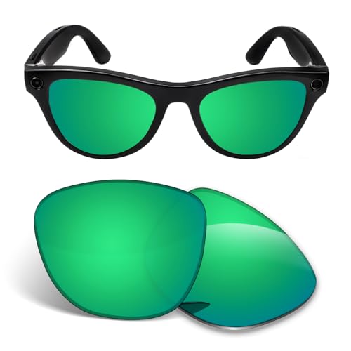 Image of 1.5MM Replacement Lenses Compatible With Ray-Ban Meta Skyler RW4010 52mm Smart Sunglasses