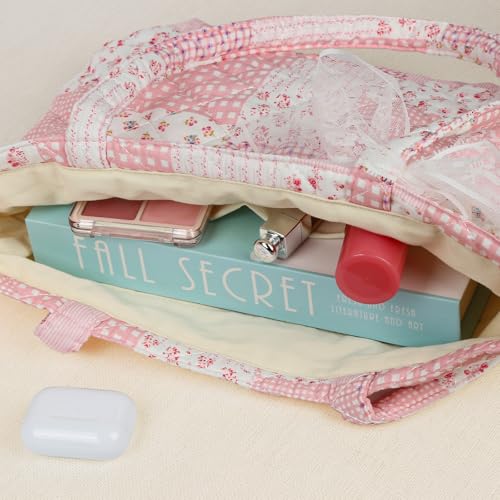 Bolso Tote Pequeño Acolchado para Mujer, Ligero miniatura 5