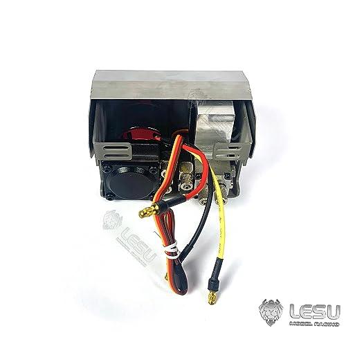 Pompe hydraulique LESU 1/14 avec vanne d'inversion pour benne basculante RC - 2