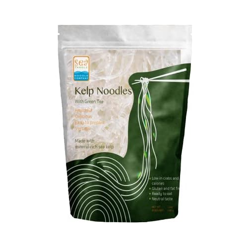 Sea Tangle Green Tea Kelp Noodles, 340 Grams