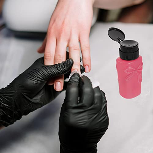 FRCOLOR 2pcs Bomba de removedor de esmalte 2pcs Dispensador de removedor de esmalte vazio Push Push