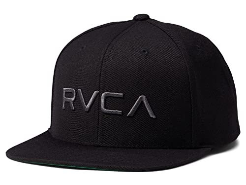 Image of RVCA Men's Adjustable Snapback Straight Brim Hat