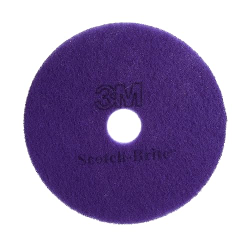 Scotch-Brite™ Purple Diamond Floor Pad Plus, 27 in, 5/Case