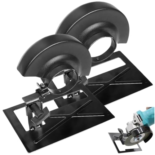 Soporte para amoladora angular, kit de cubierta protectora ajustable para soporte de corte, múltiples ángulos de corte, ajustable para diferentes superficies