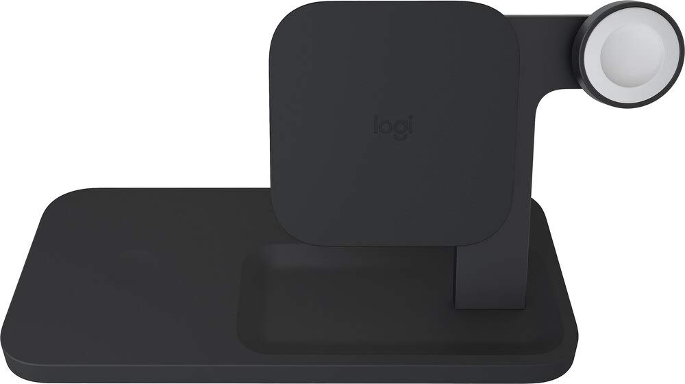 Amazon.com: Logitech Powered 3-in-1 Qi Wireless Charging Dock 