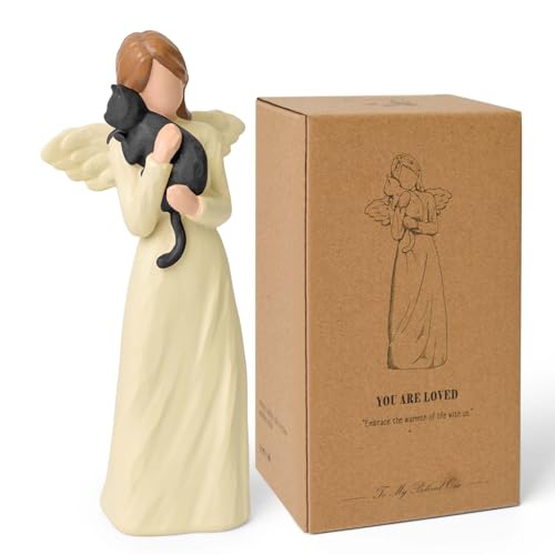 Klyno Schwarze Katze Gedenkgeschenke für Verlust des...