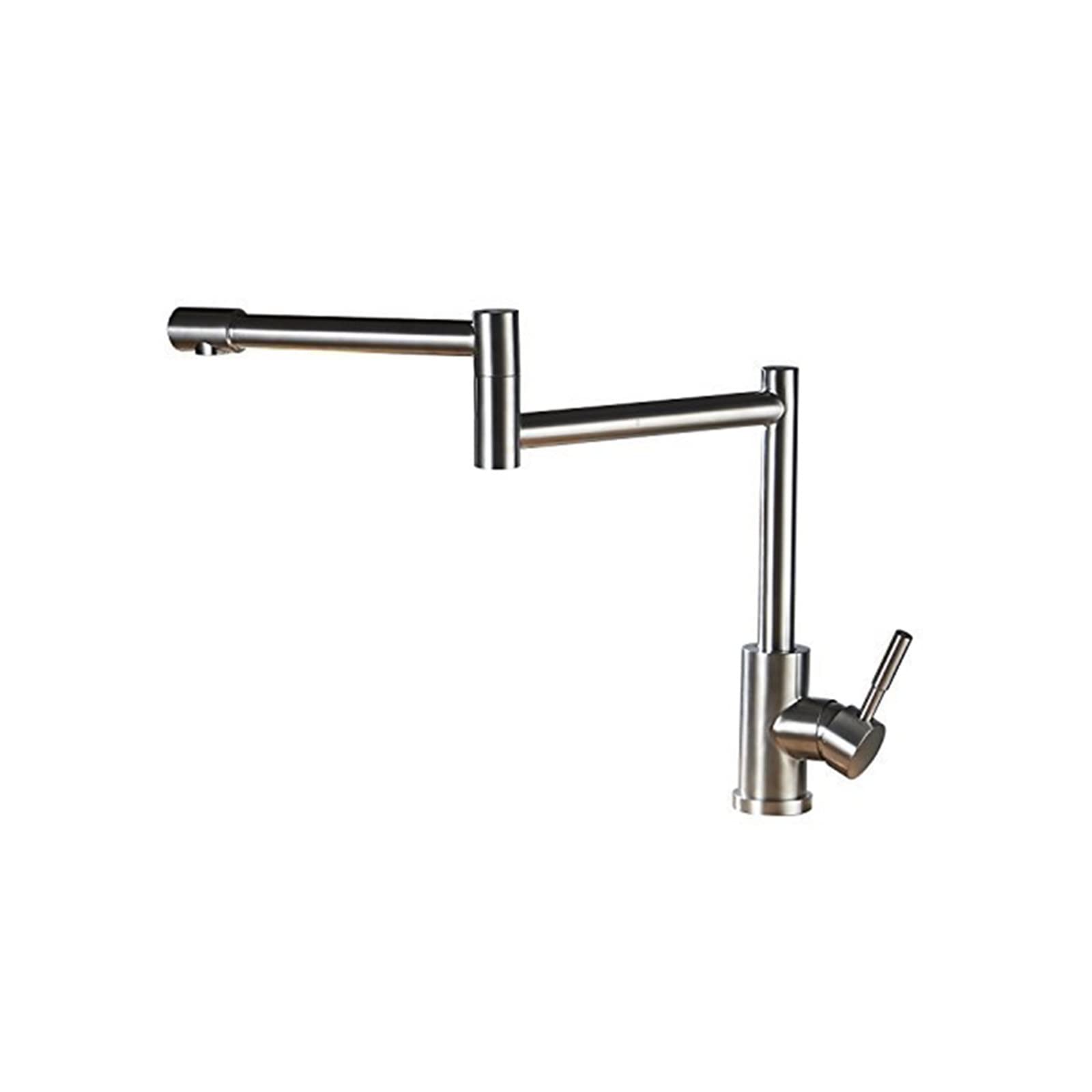 Grifo de llenado de ollas de acero inoxidable cepillado para cocina