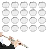 Flötenstopfen, Silikon Flöte Stecker, Flöte Loch Stecker, Silikon Flötenstopfen, Weiche Silikon Flöte Key Plugs, Weiche Flöte Key Cover, Flötenstopfen mit Offenem Loch, für Flötenanfänger Geeignet