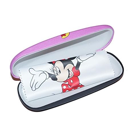Estuche para gafas para niños de Minnie Mouse con paño de microfibra Cover