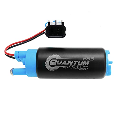 Qfs-352Ft-766-340 Lph E85 / Ethanol Compatible Fuel Pump With Installation Kit #TOP5