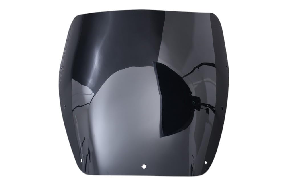 avdb-moto Szyba/Deflektor wiatru kompatybilny z KAWASAKI GPZ 750 / TURBO 1983-1985, GPZ 1100 1983-1985 Z poliwęglanu (Czarny)