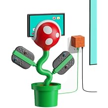 Switch 2 Dock with Charging Station Compatible with Switch 2/1/OLED, 60W GaN CubeDock with PD Fast Charging Hub, Cute Gaming Setup