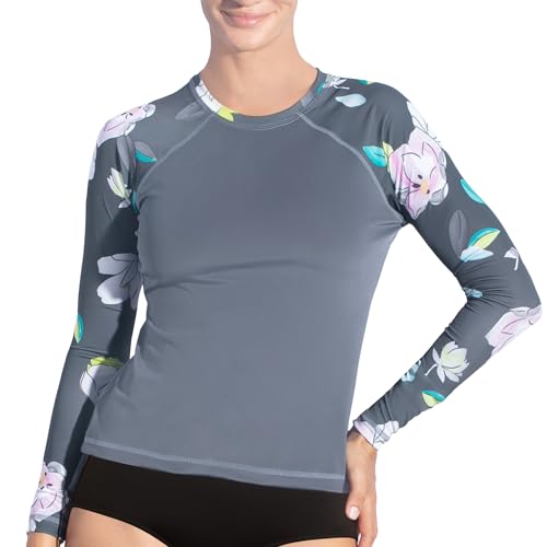 Kanu Surf Women's Keri Long-Sleeve UPF 50+ Rashguard