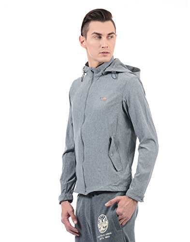 Image of U.S. POLO ASSN. Blended Men Hooded Sweat Shirt Melange