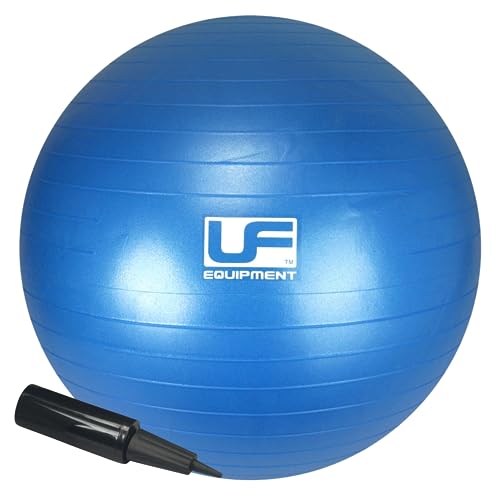 Urban Fitness Balle Suisse 500 kg résistant à l'éclatement Bleu 65 cm 65 cm
