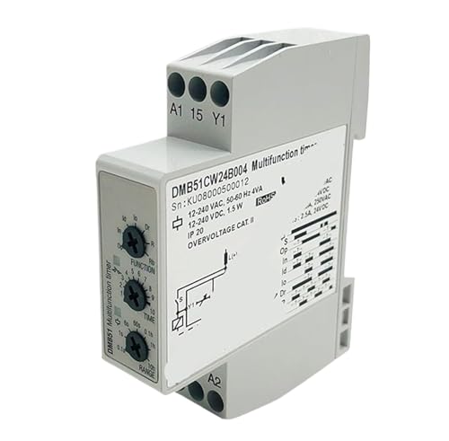 DMB51CW24 relais temporisé pour automatiser l'éclairage et la ventilation de maison