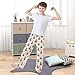 Yuiboo Christmas Tree Design Lounge Pants Long Sleep Pajama Elastic Waist PJ Bottoms Indoor with Pockets 6-8Y