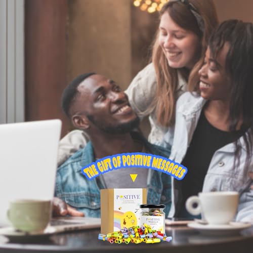 Uplift Your Spirit: 90 Positive Messages in a Jar with NFC Keychain for Self-Care and Motivation - Image 7