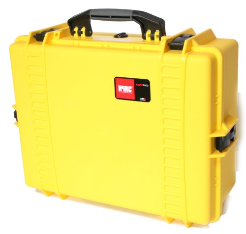 Mallette étanche jaune HPRC AMRE2600F anti-écrasement